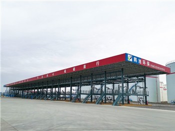 Pengxu kravas automašīnu iekraušanas sistēma un tvaika savākšanas vienību sis...